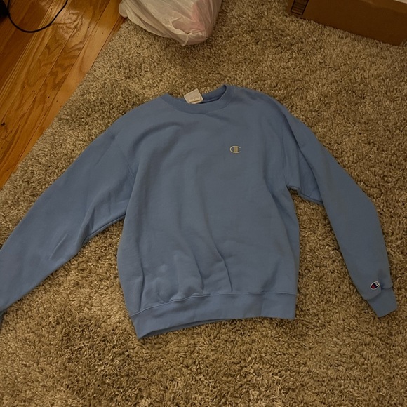 Light blue champion crew neck - Picture 1 of 2